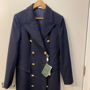 NWT Loro Piana 100% Virgin Wool Coat